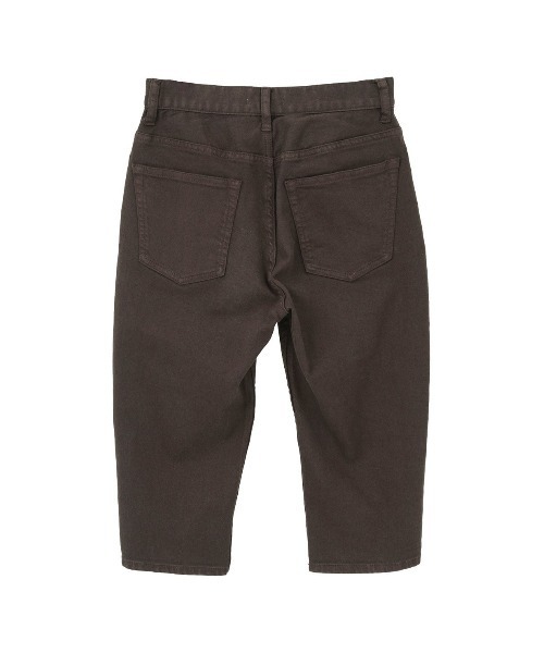 CLANE（クラネ）の「DENIM CAPRI PANTS（デニムパンツ・レディース・ブラウン/ブラック・0/1）」の20枚目の写真