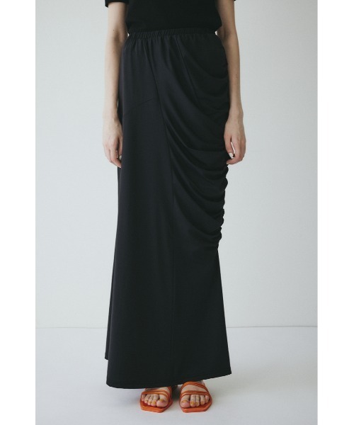 HeRIN.CYE(ヘリンドットサイ)の「Asymmetry cut skirt / アシンメトリーカットスカート(スカート・レディース・ブラック/ブラウン・36/38)」の5枚目の写真