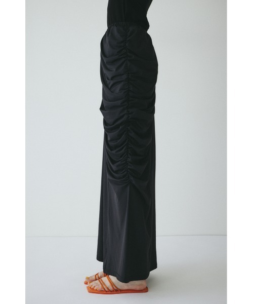 HeRIN.CYE(ヘリンドットサイ)の「Asymmetry cut skirt / アシンメトリーカットスカート(スカート・レディース・ブラック/ブラウン・36/38)」の7枚目の写真