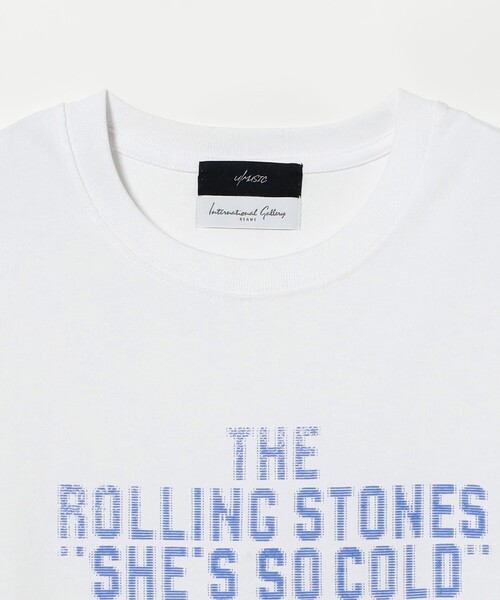International Gallery BEAMS（インターナショナルギャラリービームス）の「【別注】U/MUSIC × IG / THE ROLLING STONES グラフィック Tシャツ（Tシャツ/カットソー・メンズ・ホワイト・LARGE/SMALL/MEDIUM/X-LARGE）」の2枚目の写真