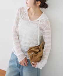 CIAOPANIC TYPY | 襟付きレーススキッパートップス(Tシャツ/カットソー)