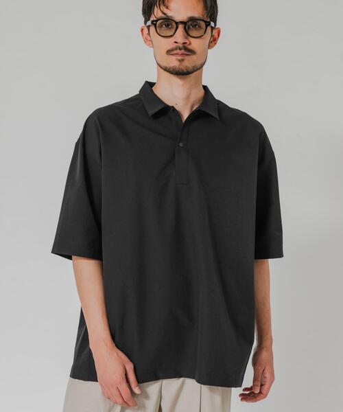 専用「デサント オルテライン フュージョンニット ポロシャツ M」　ブラック COOL DOTS ポロシャツ（ポロシャツ）｜URBAN RESEARCH（アーバン