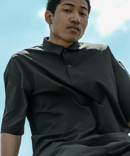 URBAN RESEARCH(アーバンリサーチ)の「COOL DOTS ポロシャツ(ポロシャツ・メンズ・チャコールグレー/ブラック/ネイビー・MEDIUM/LARGE)」の22枚目の写真