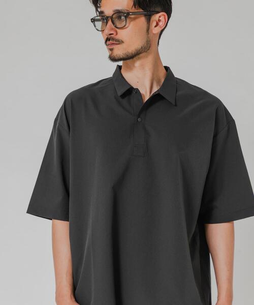 URBAN RESEARCH(アーバンリサーチ)の「『洗濯可/防シワ/撥水』COOL DOTS ポロシャツ(ポロシャツ・メンズ・チャコールグレー/ブラック/ネイビー・MEDIUM/LARGE)」の21枚目の写真