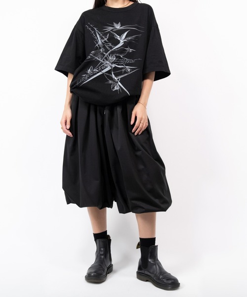 Ruze(ルゼ)の「"Bard of paradise" print T-shirt/バードオブパラダイス プリントTシャツ(Tシャツ/カットソー・メンズ・ブラック・FREE)」の8枚目の写真