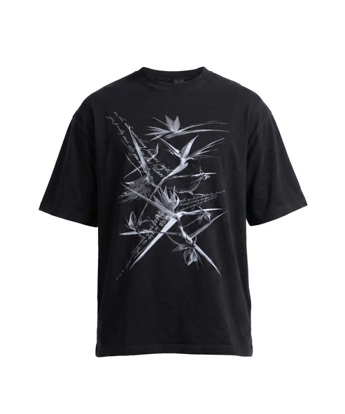 Ruze(ルゼ)の「"Bard of paradise" print T-shirt/バードオブパラダイス プリントTシャツ(Tシャツ/カットソー・メンズ・ブラック・FREE)」の15枚目の写真