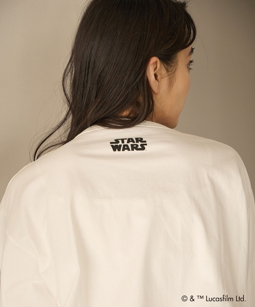GLOBAL WORK（グローバルワーク）の「【STAR WARS(スター・ウォーズ)】ヘビロッTEE半袖/666031（Tシャツ/カットソー・メンズ・ホワイト系その他2/ブラック/ホワイト/ライトグレー・LARGE/MEDIUM）」の8枚目の写真