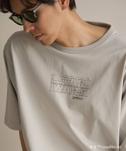 GLOBAL WORK（グローバルワーク）の「【STAR WARS(スター・ウォーズ)】ヘビロッTEE半袖/666031（Tシャツ/カットソー・メンズ・ホワイト系その他2/ブラック/ホワイト/ライトグレー・LARGE/MEDIUM）」の12枚目の写真
