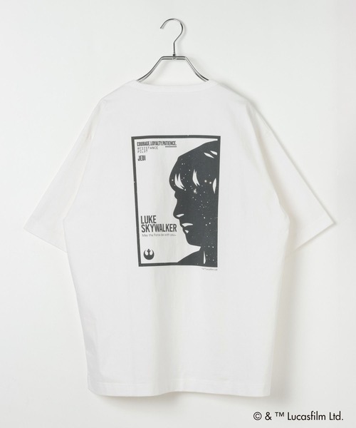 GLOBAL WORK（グローバルワーク）の「【STAR WARS(スター・ウォーズ)】ヘビロッTEE半袖/666031（Tシャツ/カットソー・メンズ・ホワイト系その他2/ブラック/ホワイト/ライトグレー・LARGE/MEDIUM）」の16枚目の写真