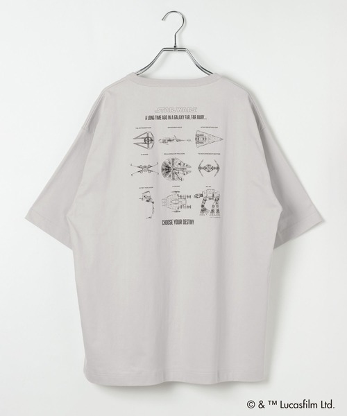 GLOBAL WORK（グローバルワーク）の「【STAR WARS(スター・ウォーズ)】ヘビロッTEE半袖/666031（Tシャツ/カットソー・メンズ・ホワイト系その他2/ブラック/ホワイト/ライトグレー・LARGE/MEDIUM）」の20枚目の写真