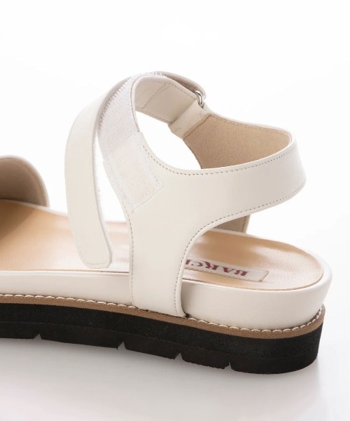 BARCLAY(バークレー)の「BARCLAY(バークレー)ベルクロビジューサンダル(サンダル・レディース・ホワイト・S/22-22H/M/23-23H/L/24-24H)」の6枚目の写真
