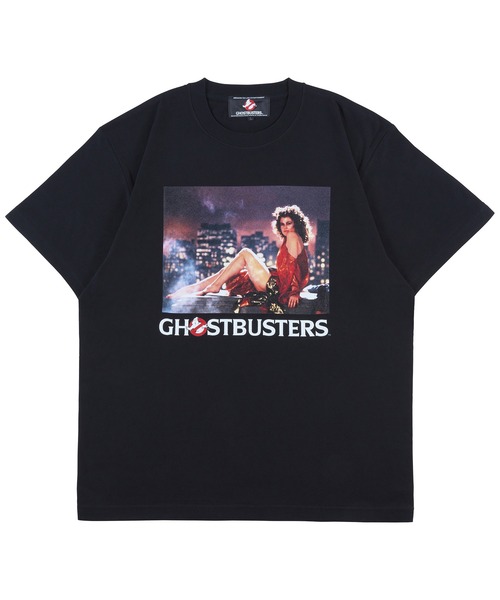 MEDICOM TOY(メディコムトイ)の「MLE × GHOSTBUSTERS DANA BARRETT T-SHIRT(Tシャツ/カットソー・メンズ・ホワイト/ブラック・SMALL/MEDIUM/LARGE/X-LARGE)」の1枚目の写真