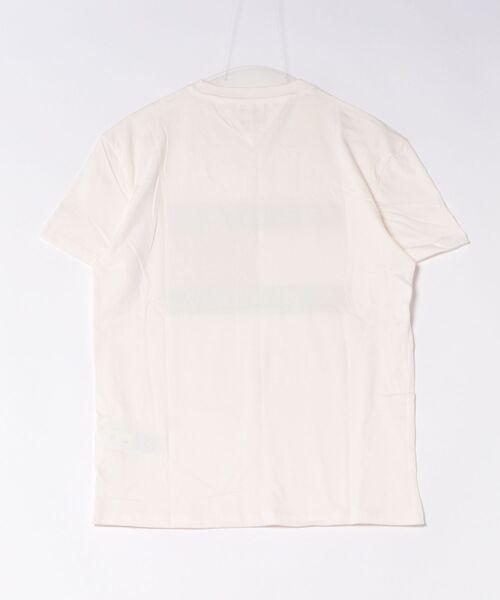 TOMMY HILFIGER(トミーヒルフィガー)の「TOMMY HILFIGER ロゴTシャツ(Tシャツ/カットソー・メンズ・ホワイト/ブラック/ネイビー・LARGE/MEDIUM/SMALL)」の4枚目の写真