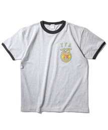 HOUSTON | HOUSTON プリントリンガーTシャツ(FFA)(Tシャツ/カットソー)