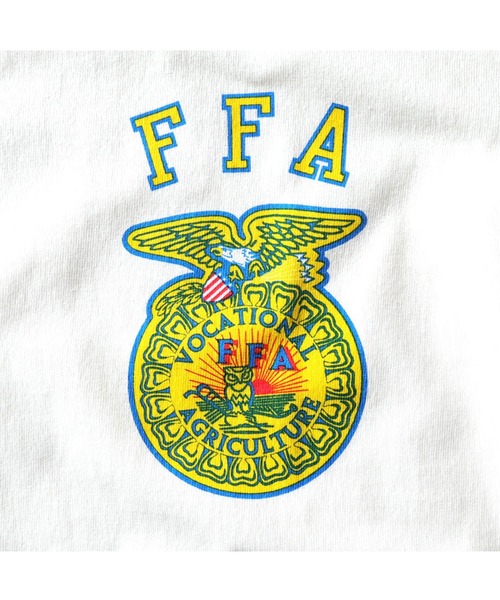 HOUSTON(ヒューストン)の「HOUSTON プリントリンガーTシャツ(FFA)(Tシャツ/カットソー・メンズ・グレー系その他/ホワイト系その他/ホワイト系その他2・MEDIUM/XX-LARGE/X-LARGE/LARGE)」の6枚目の写真