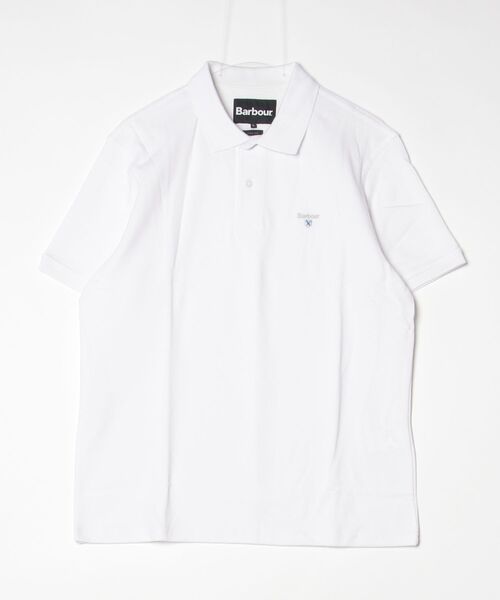 Barbour(バブアー)の「【Barbour】 original sports polo shirt af(ポロシャツ・メンズ・ホワイト/ネイビー・XL/M/L)」の4枚目の写真