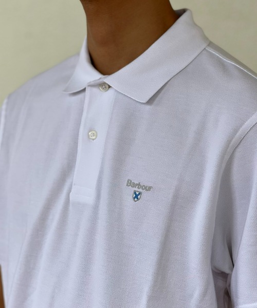 Barbour(バブアー)の「【Barbour】 original sports polo shirt af(ポロシャツ・メンズ・ホワイト/ネイビー・XL/M/L)」の7枚目の写真