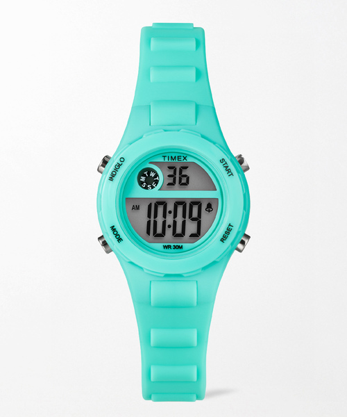 TIMEX(タイメックス)の「TIMEX Kids Digital tx-tw2w92600 Green(アナログ腕時計・レディース・モスグリーン・FREE)」の1枚目の写真