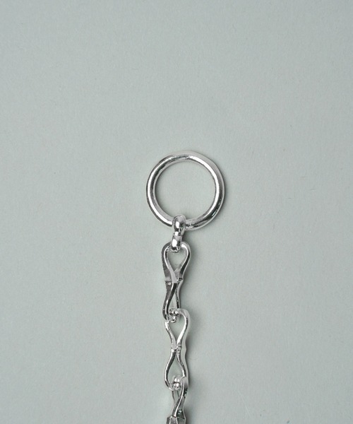 MAISON SPECIAL(メゾンスペシャル)の「《UNISEX》F-hole Motif Chain Bracelet/Fホールモチーフチェーンブレスレット【MAISON SPECIAL/メゾンスペシャル】(ブレスレット・メンズ・シルバー・FREE)」の5枚目の写真