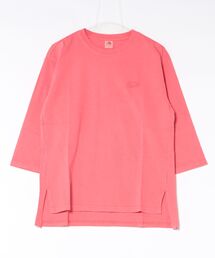 /FRUIT OF THE LOOM/製品染め7分袖プルオーバー