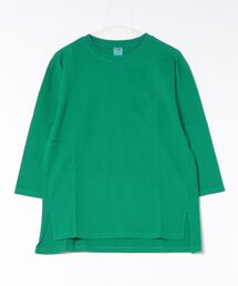 /FRUIT OF THE LOOM/製品染め7分袖プルオーバー