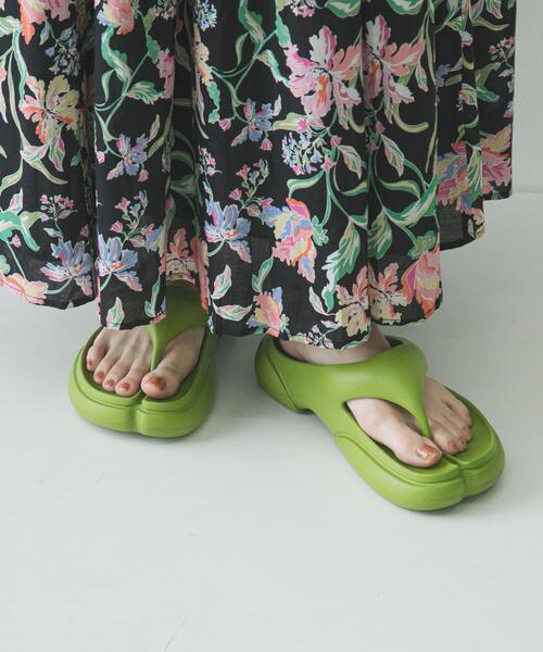 PAES(ペイズ)の「Paes NEW FLIPFLOP(サンダル・レディース・ブラック/オリーブ・24/25/23)」の1枚目の写真