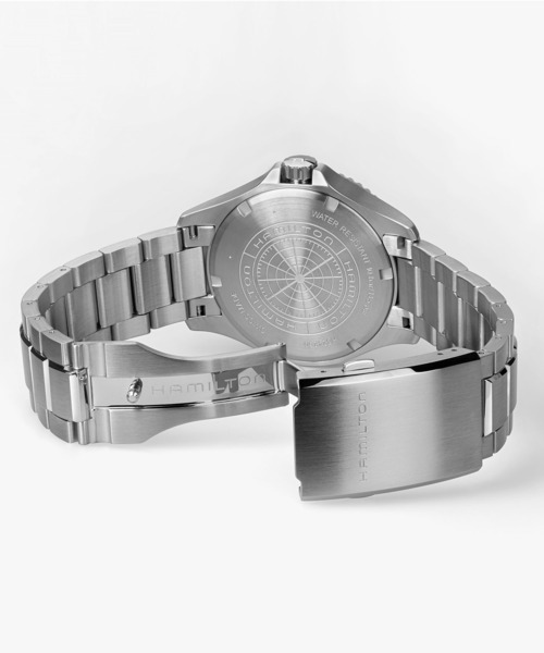 HAMILTON（ハミルトン）の「HAMILTON [ハミルトン] 腕時計 Khaki Navy （カーキ ネイビー） Scuba 自動巻き 40MM ブルー×シルバー（アナログ腕時計・メンズ・ブルー・FREE）」の6枚目の写真
