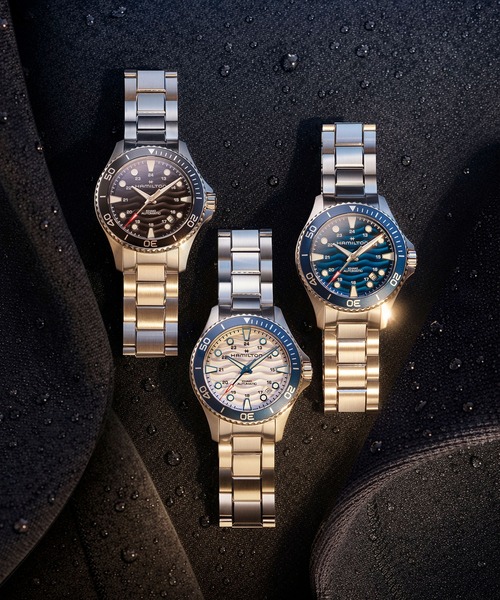 HAMILTON（ハミルトン）の「HAMILTON [ハミルトン] 腕時計 Khaki Navy （カーキ ネイビー） Scuba 自動巻き 40MM ブルー×シルバー（アナログ腕時計・メンズ・ブルー・FREE）」の8枚目の写真