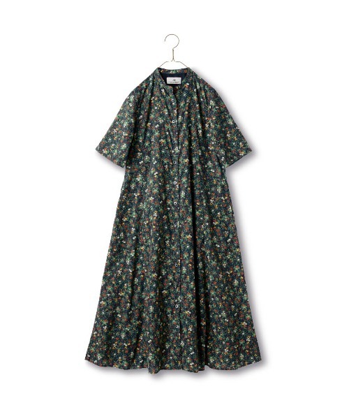 Sunny clouds(サニークラウズ)の「サニークラウズ 野菜のボタニカルワンピース〈レディース〉(ワンピース・レディース・ブラック系その他・MP/M/L/LL/3L)」の7枚目の写真