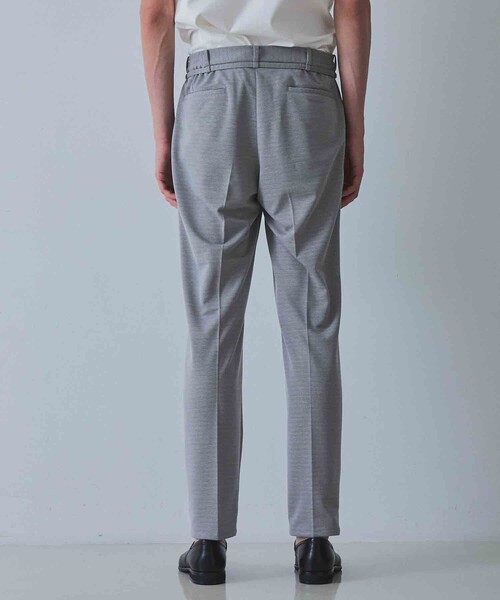 5351 POUR LES HOMMES（ゴーサンゴーイチプールオム）の「シャンブレー テーパードパンツ（スラックス・メンズ・ブラック/グレー・50/48/46/44）」の7枚目の写真