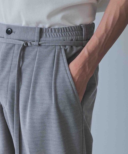 5351 POUR LES HOMMES（ゴーサンゴーイチプールオム）の「シャンブレー テーパードパンツ（スラックス・メンズ・ブラック/グレー・50/48/46/44）」の9枚目の写真