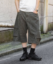 RAGEBLUE（レイジブルー）の「3D CURVE LONG HALF DENIM PANTS 3Dカーブロングハーフデニムパンツ（デニムパンツ）」