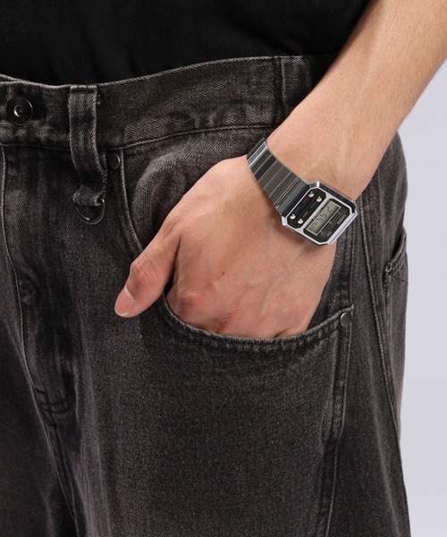 RAGEBLUE(レイジブルー)の「3D CURVE LONG HALF DENIM PANTS/3Dカーブロングハーフデニムパンツ(デニムパンツ・メンズ・ブラック/グレー/ブルー・MEDIUM/LARGE)」の8枚目の写真