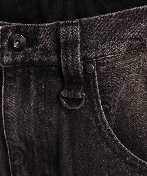 RAGEBLUE(レイジブルー)の「3D CURVE LONG HALF DENIM PANTS/3Dカーブロングハーフデニムパンツ(デニムパンツ・メンズ・ブラック/グレー/ブルー・MEDIUM/LARGE)」の9枚目の写真