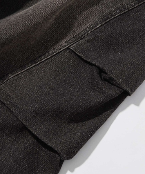 RAGEBLUE(レイジブルー)の「3D CURVE LONG HALF DENIM PANTS/3Dカーブロングハーフデニムパンツ(デニムパンツ・メンズ・ブラック/グレー/ブルー・MEDIUM/LARGE)」の11枚目の写真