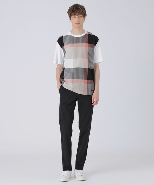 BLACK LABEL CRESTBRIDGE(ブラックレーベル・クレストブリッジ)の「アポロックナイロンストレッチトラウザーズ(その他パンツ・メンズ・グレー系その他/ホワイト系その他/ブラック・XL/L/M/S)」の11枚目の写真