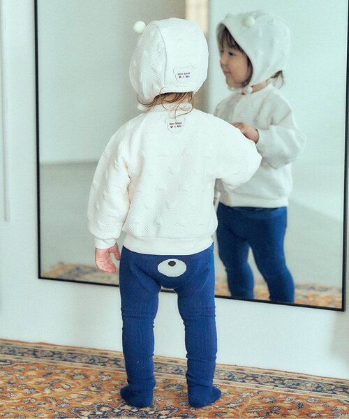apres les cours(アプレレクール)の「tiny bear Palette ジャガードボンネット(その他ベビー用品・キッズ・レッド/ブラウン/アイボリー/イエロー・48)」の11枚目の写真