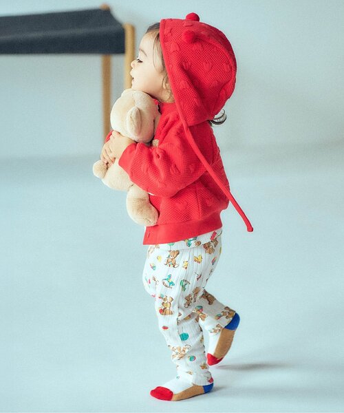 apres les cours(アプレレクール)の「tiny bear Palette ジャガードボンネット(その他ベビー用品・キッズ・レッド/ブラウン/アイボリー/イエロー・48)」の14枚目の写真