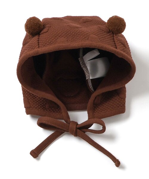 apres les cours(アプレレクール)の「tiny bear Palette ジャガードボンネット(その他ベビー用品・キッズ・レッド/ブラウン/アイボリー/イエロー・48)」の5枚目の写真