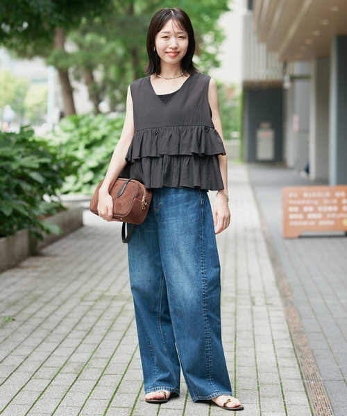 SLOBE IENA（スローブイエナ）の「ANTONELLO MASI SLOBE別注 スウェードボストンバッグ（ボストンバッグ・レディース・ボルドー/ブラウン・FREE）」の14枚目の写真