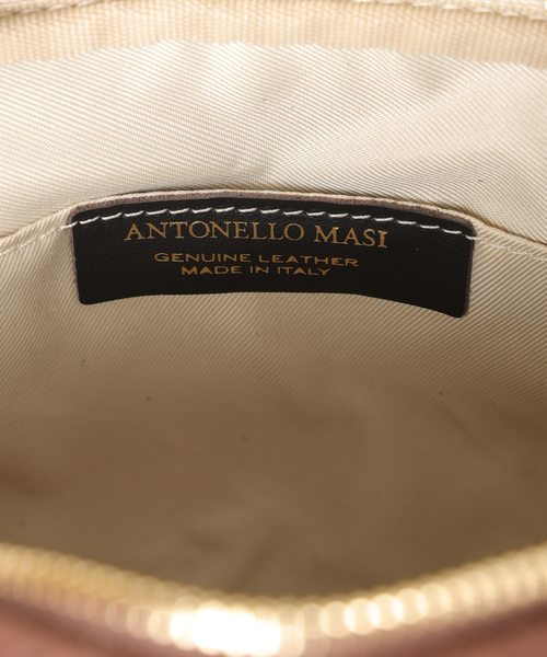 SLOBE IENA（スローブイエナ）の「ANTONELLO MASI SLOBE別注 スウェードボストンバッグ（ボストンバッグ・レディース・ボルドー/ブラウン・FREE）」の5枚目の写真