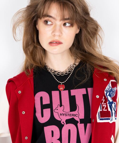 HYSTERIC GLAMOUR(ヒステリックグラマー)の「GIRL FUNK チェーンネックレス(ネックレス・レディース・シルバー・FREE)」の5枚目の写真