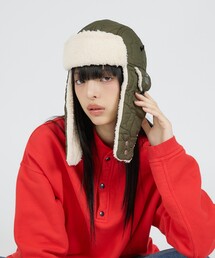 CHUMS（チャムス）の「【CHUMS / チャムス】Booby Stitch Flight Cap / フライトキャップ / 耳当て付きキャップ / 帽子 / ユニセックス（キャップ）」