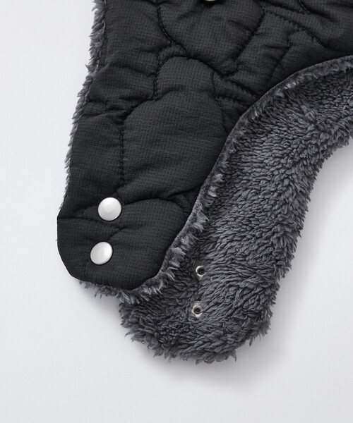 CHUMS(チャムス)の「【CHUMS / チャムス】Booby Stitch Flight Cap / フライトキャップ / 耳当て付きキャップ / 帽子 / ユニセックス(キャップ・メンズ・カーキ/ブラック/パープル・フリー)」の13枚目の写真