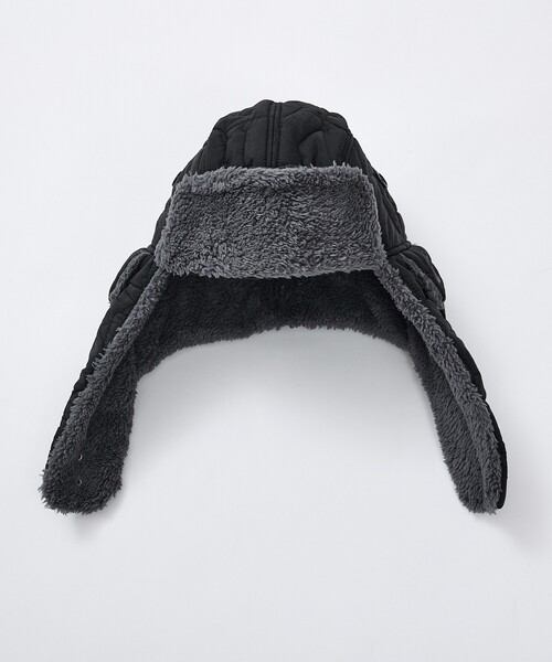 CHUMS(チャムス)の「【CHUMS / チャムス】Booby Stitch Flight Cap / フライトキャップ / 耳当て付きキャップ / 帽子 / ユニセックス(キャップ・メンズ・カーキ/ブラック/パープル・フリー)」の7枚目の写真
