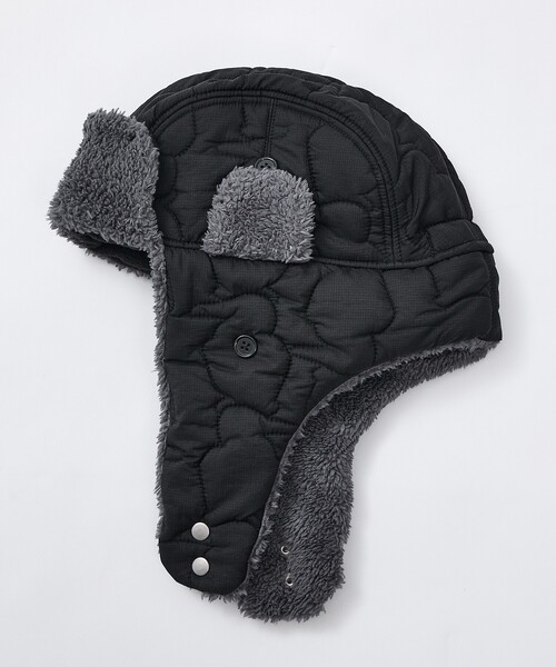 CHUMS(チャムス)の「【CHUMS / チャムス】Booby Stitch Flight Cap / フライトキャップ / 耳当て付きキャップ / 帽子 / ユニセックス(キャップ・メンズ・カーキ/ブラック/パープル・フリー)」の9枚目の写真