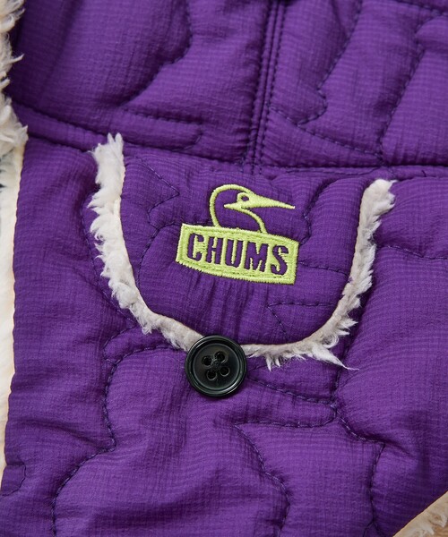 CHUMS(チャムス)の「【CHUMS / チャムス】Booby Stitch Flight Cap / フライトキャップ / 耳当て付きキャップ / 帽子 / ユニセックス(キャップ・メンズ・カーキ/ブラック/パープル・フリー)」の10枚目の写真