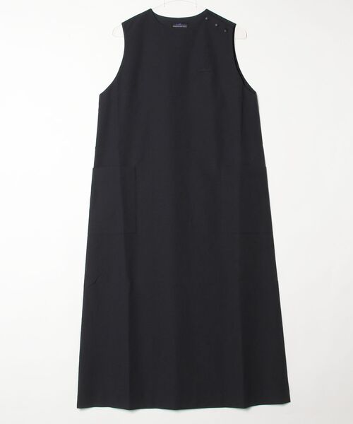THOUSAND MILE(サウザンドマイル)の「SLEEVELESS OP/スリーブレスワンピース 【吸汗速乾/防シワ/ストレッチ/通気性】(ワンピース・レディース・ダークグレー/ブラック/モカ/ターコイズブルー・FREE)」の2枚目の写真