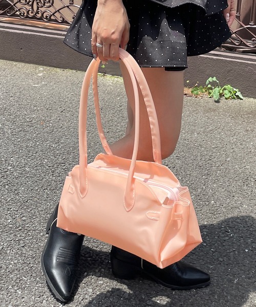 ROGER AND RAW(ロジャーアンドロウ)の「ボストン ジェリーバッグ(ボストンバッグ・レディース・グリーン/パープル/イエロー/オレンジ・FREE)」の20枚目の写真