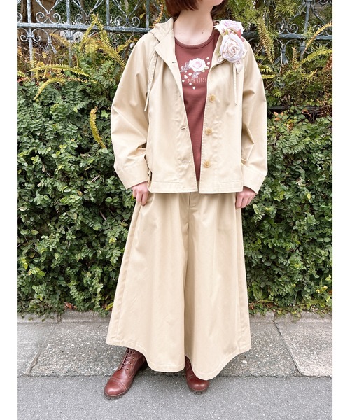 PINK HOUSE（ピンクハウス）の「ワイドパンツ（その他パンツ・レディース・ピンク/カーキ/ベージュ/ブラック・LARGE/MEDIUM）」の16枚目の写真